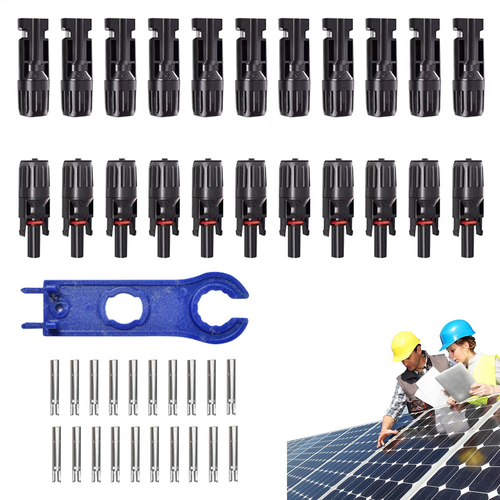Solar Cable Mc4 Connector - 10 Pasang MC4 Konektor Surya Fotovoltaik