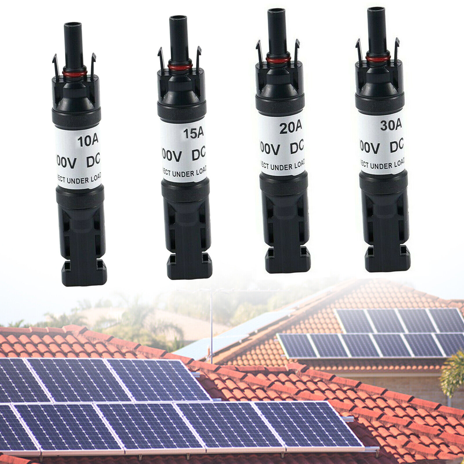 3 Buah 10A 15A 20A 30A Konekto - Solar Cable Mc4 Connector ulasan dan harga