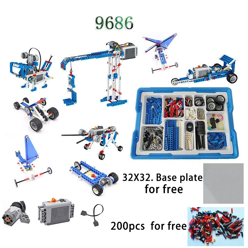 9686 Suku Cadang Teknologi Tin - Renewable Energy Lego ulasan dan harga